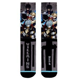 My Hero Academia Villains Men's Crew Socks
